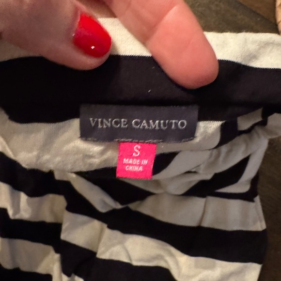 VINCE CAMUTO Pull On Striped Skirt - Picture 4 of 4
